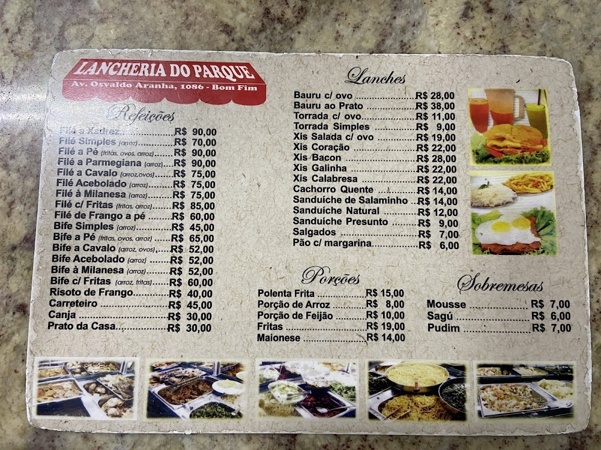Restaurante: Lancheria do Parque