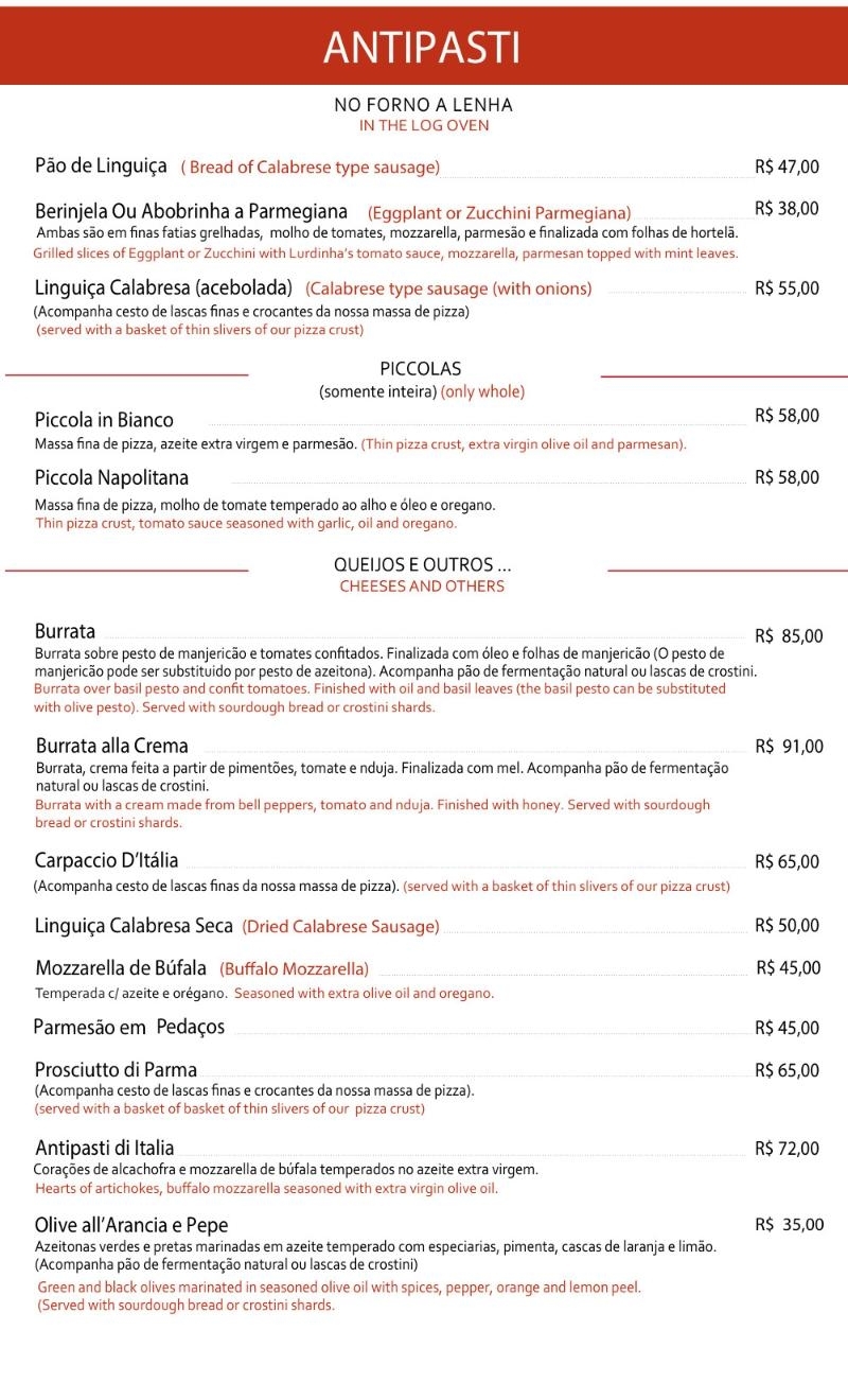 Restaurante: Margherita Pizzeria