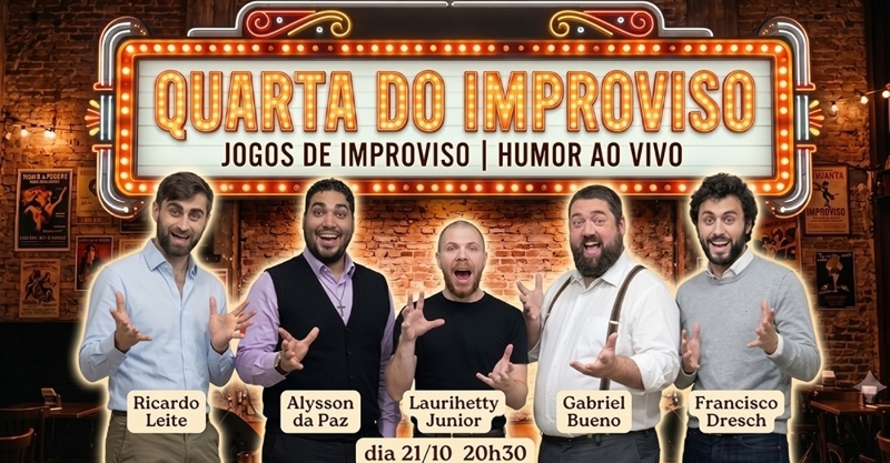 QUARTA DO IMPROVISO / IMPROVISO E HUMOR EM CURITIBA