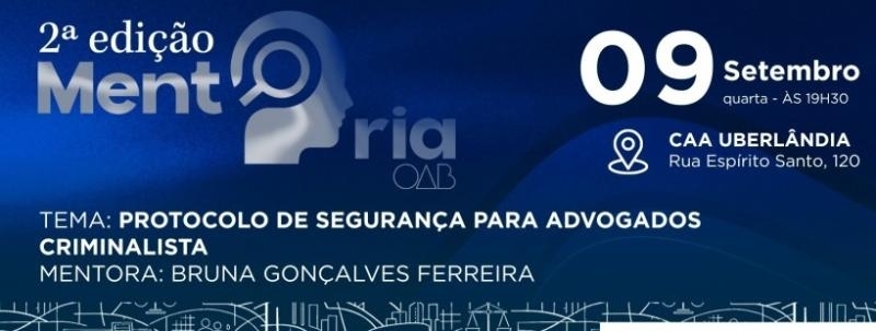 Mentoria / Protocolo de Segurança para Advogados Criminalista