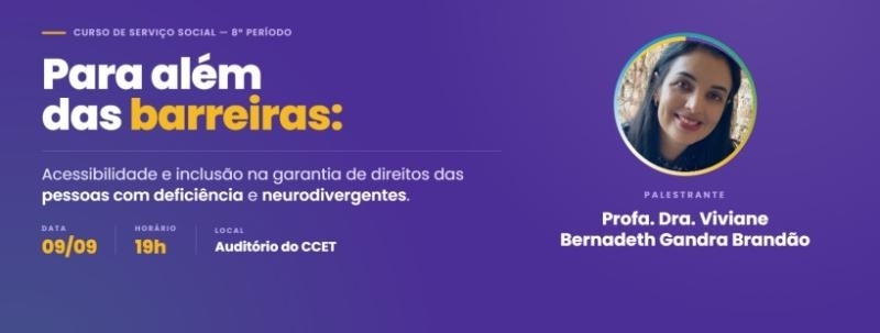Para além das barreiras: acessibilidade, inclusão na garantia de direitos das pessoas com...
