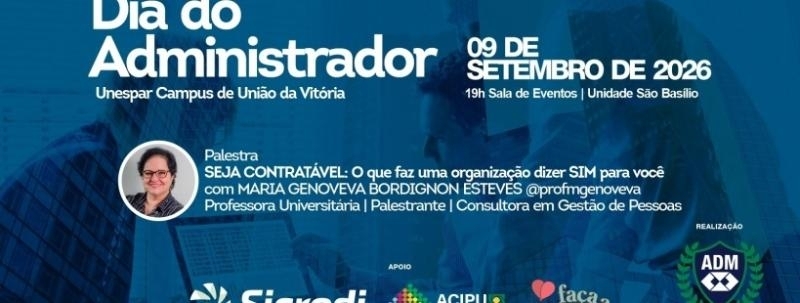 Evento: Dia do Administrador