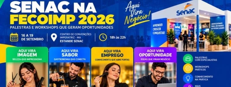 Evento: SENAC na FECOIMP 2026