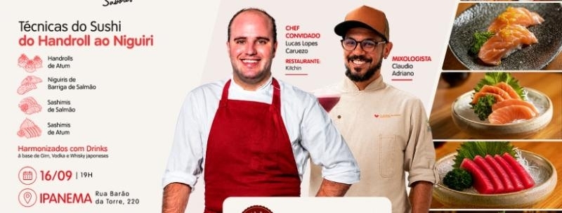 Técnicas do Sushi: do Handroll ao Niguiri