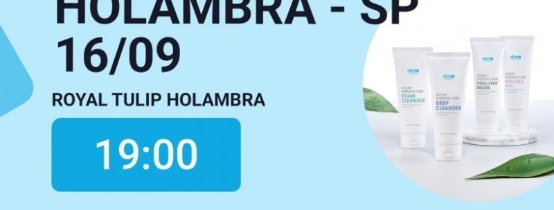Evento: Skincare de produtos coreanos - Holambra / SP - 16/09/2026