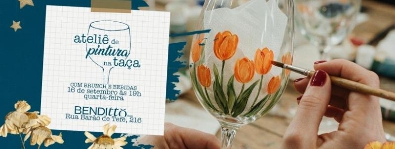 Evento: Ateliê de pintura na taça