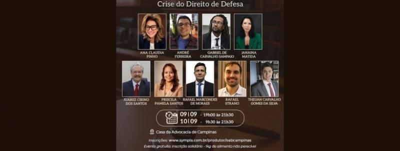 Seminário de Direito Processual Penal - quarta-feira