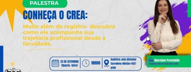 Palestra: Conhecendo o Sistema CONFEA, CREA e MÚTUA