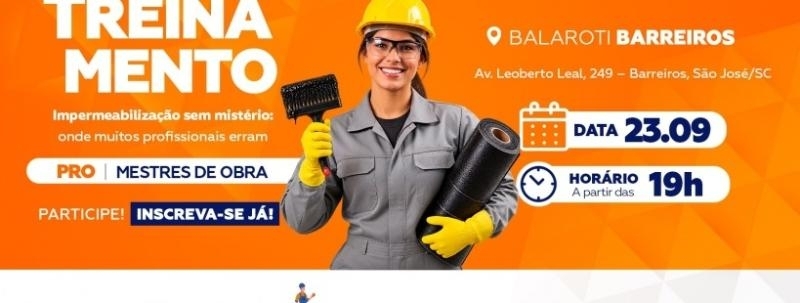 Evento: Impermeabilização sem mistério: onde muitos profissionais erram