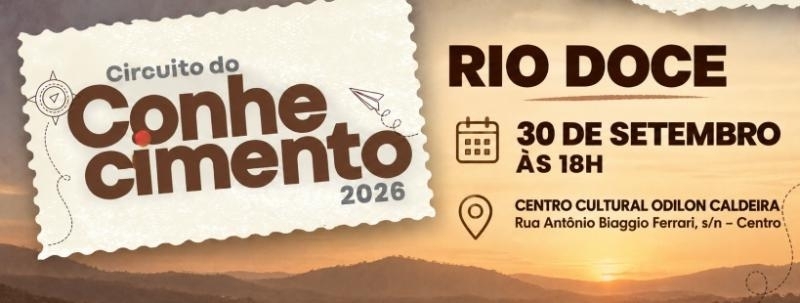 CIRCUITO DO CONHECIMENTO 2026 - RIO DOCE