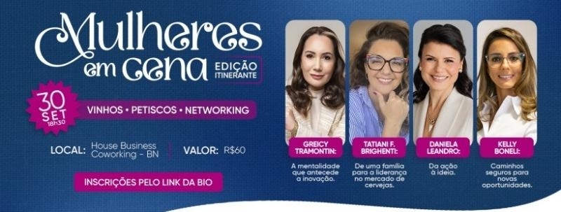 Mulheres em Cena - Edição Itinerante | Braço do Norte