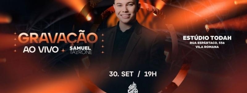 Gravação EP AO VIVO | Samuel Tayrone