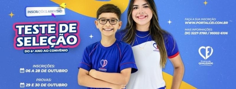 Evento: TESTE DE SELEÇÃO 2026 - COLÉGIO CEI