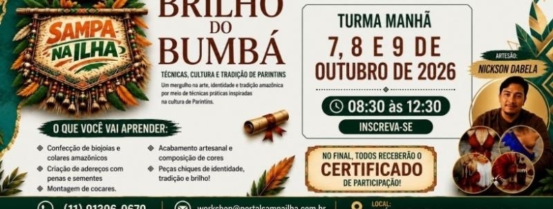 WORKSHOP BRILHO DO BUMBÁ