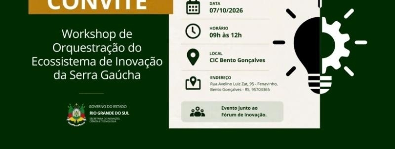 Workshop de Orquestração do Ecossistema de Inovação da Serra Gaúcha