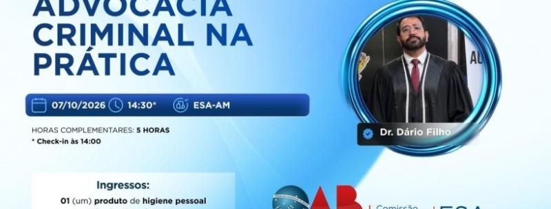 Curso Livre - Advocacia Criminal na Prática