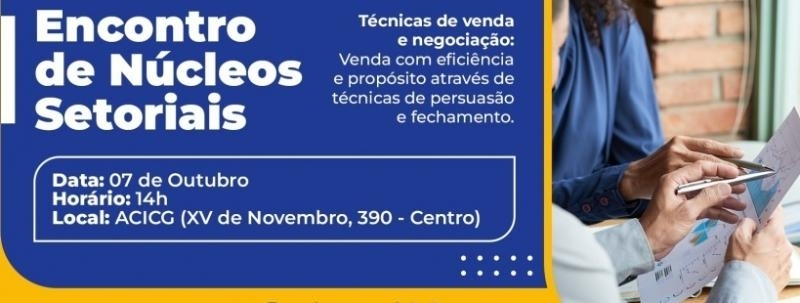 Encontro de Núcleos - Técnicas de Vendas e Negociação