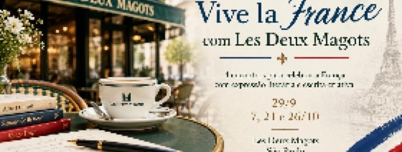 Evento: Vive la France com Les Deux Magots - As inseparáveis, de Simone de Beauvoir