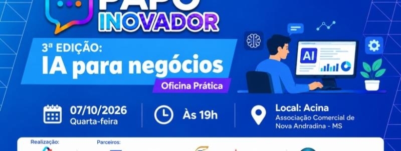 Evento: 3º Papo Inovador: IA para Negócios