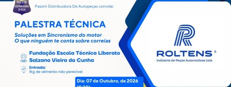 PALESTRA TÉCNICA - ROLTENS SÃO LEOPOLDO|NOVO HAMBURGO