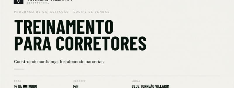 Treinamento para corretores - 14.10