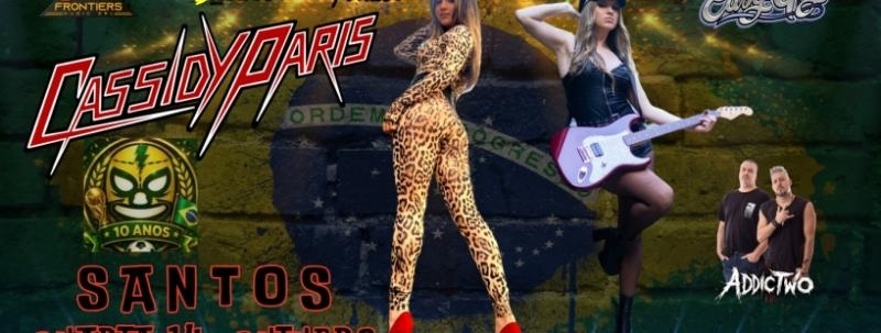 CASSIDY PARIS - a nova estrela do Rock da Australia