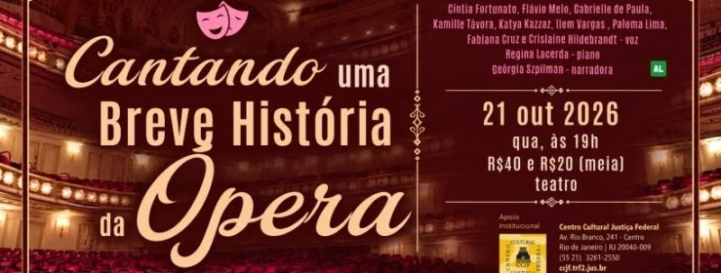 Evento: Cantando uma breve história da ópera