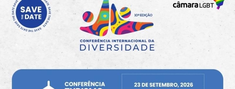 23-09-2026 - 10ª CONFERÊNCIA INTERNACIONAL DA DIVERSIDADE - TURISMO