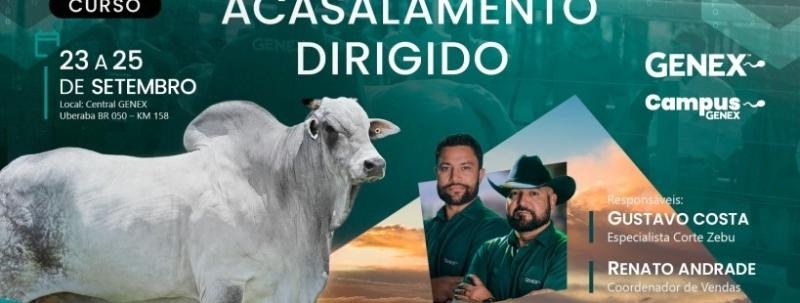 Curso de Acasalamento Dirigido GENEX - 6ª Edição