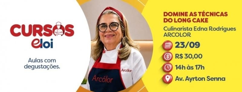 Evento: DOMINE TÉCNICAS DO LONG CAKE