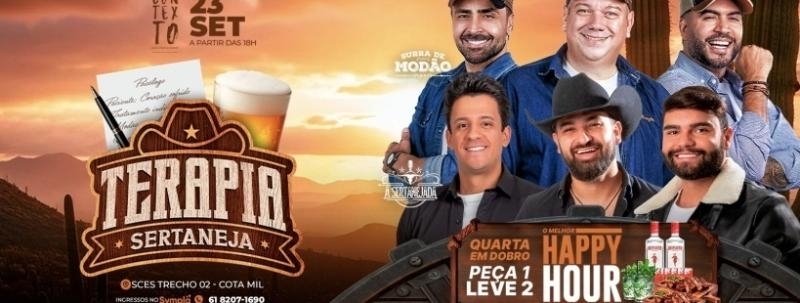 Evento: Surra de Modão + Cardápio em Dobro | 23.09 | Varanda do Contexto