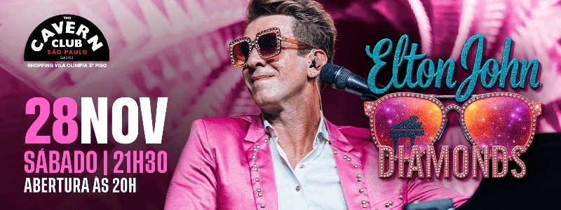 Evento: Elton John Cover | São Paulo | 28/11/2016