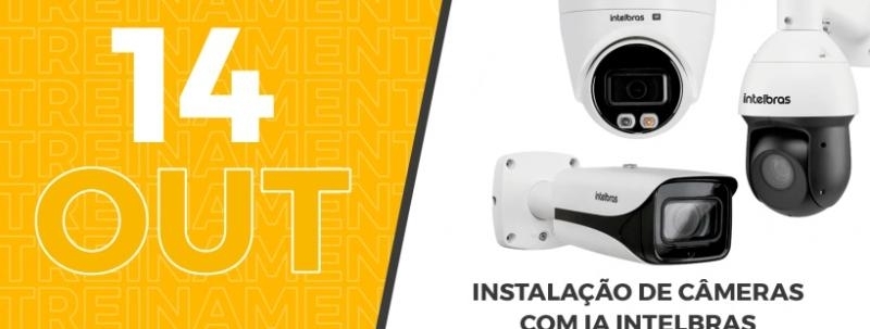 Evento: Treinamento de Instalação de Câmeras com IA Intelbras 14.10.2026