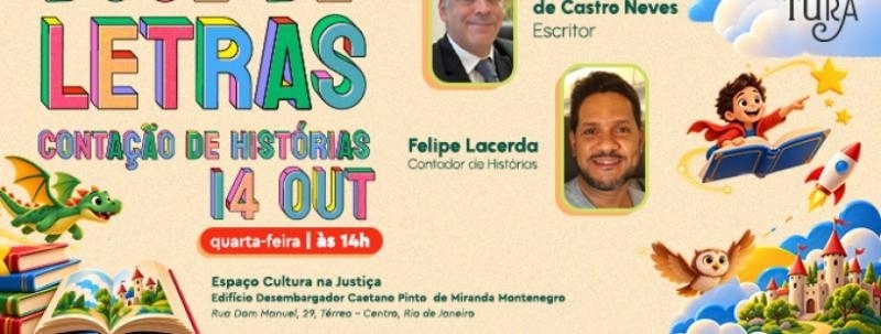Do Direito à Literatura apresenta: Doce de Letras - Contação de Histórias