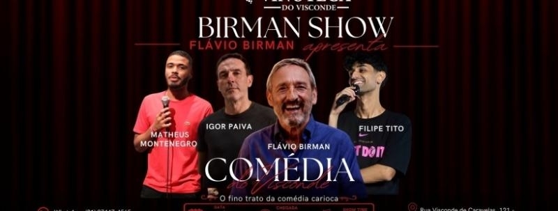 Evento: COMÉDIA DO VISCONDE -  NA VINOTECA DO VISCONDE EM BOTAFOGO