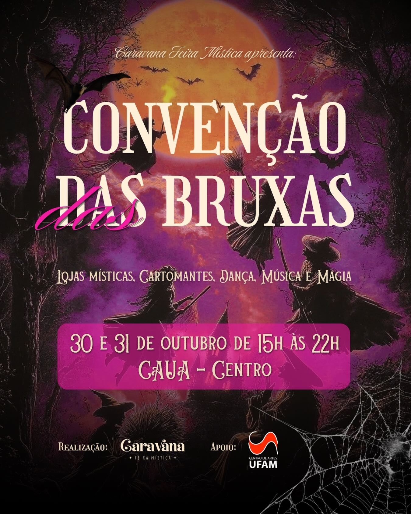 Convenção das Bruxas – Caravana Feira Mística