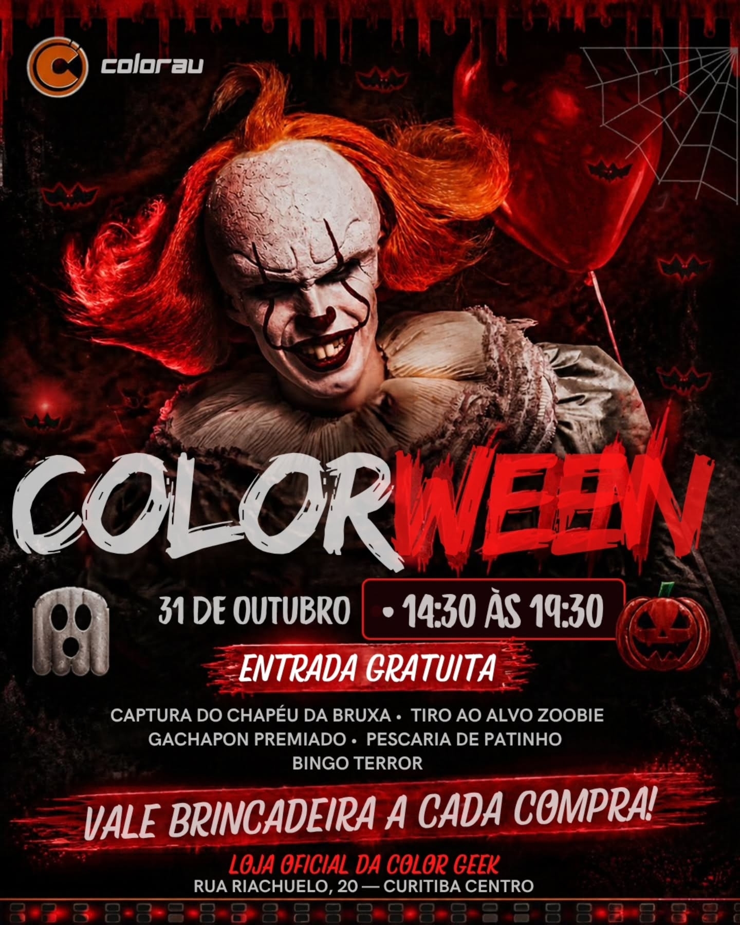 1º Colorween – Halloween na Color Geek