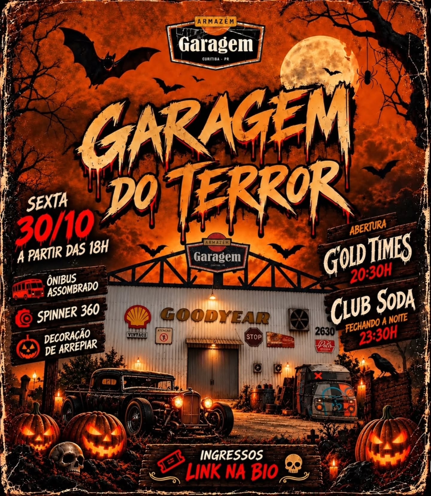 Evento: Garagem do Terror 2026 – Armazém Garagem