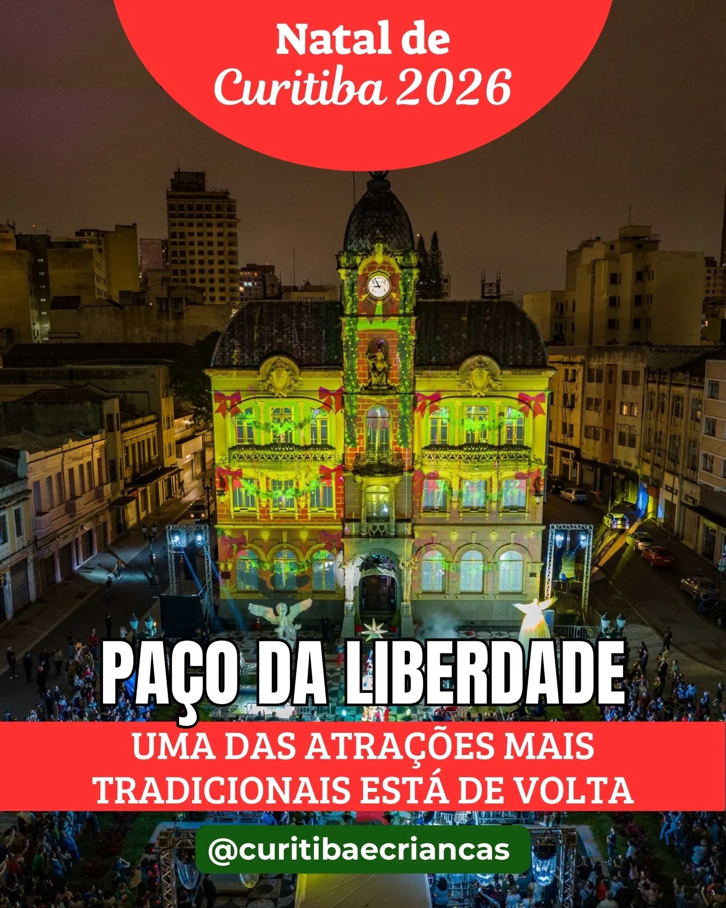 Evento: Natal do Paço da Liberdade 2026