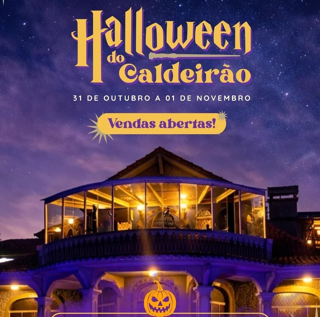 Evento: Halloween no Caldeirão Bruxo