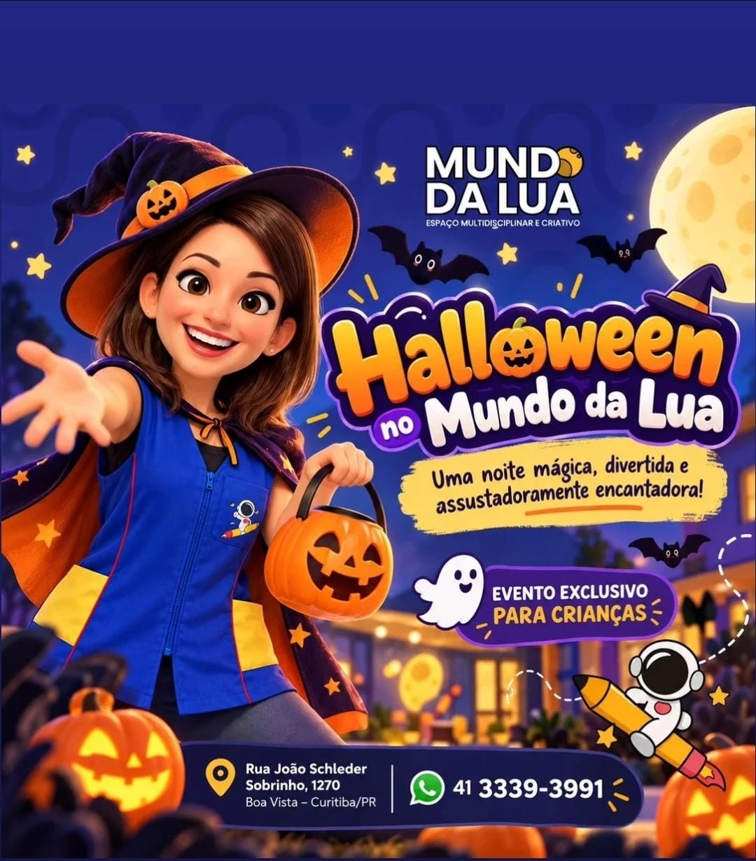 Evento: Halloween Kids no Mundo da Lua
