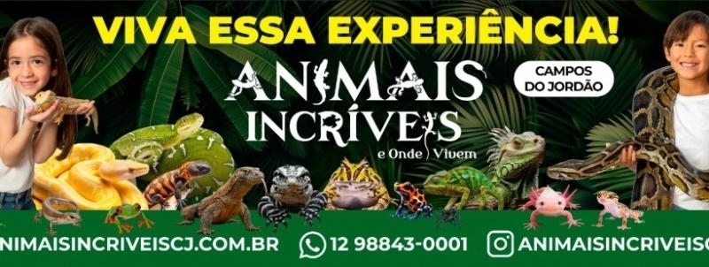 Evento: Ingresso animais incríveis (Promoção meia entrada para todos)