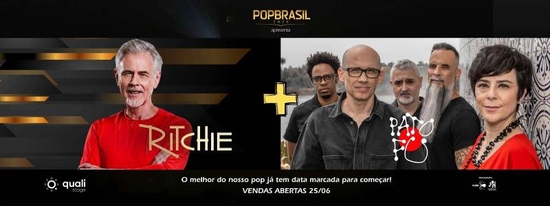 Ritchie e Pato Fu no Qualistage - RJ - 26/09/2026