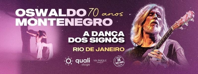 Evento: Oswaldo Montenegro no Qualistage - RJ - 24/10/2026