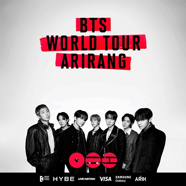 Evento: BTS WORLD TOUR ARIRANG