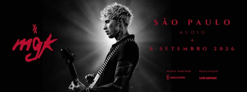 Evento: mgk - 06/09/2026 - São Paulo - Venda Geral