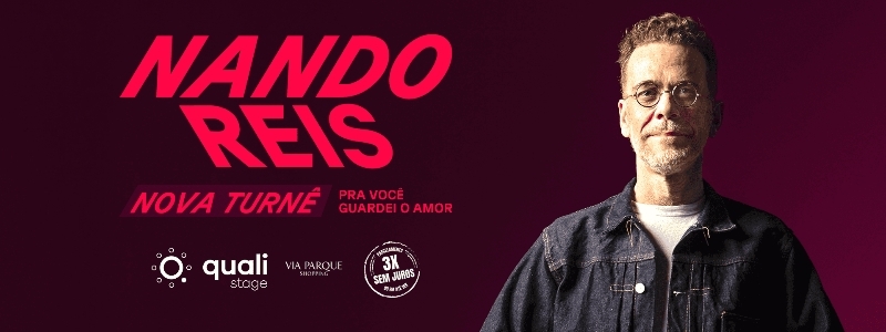 Nando Reis no Qualistage - RJ - 13/11/2026