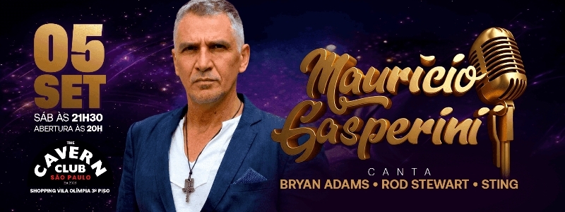 Maurício Gasperini 2026 | São Paulo | 05/09/2026