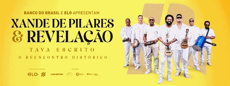 Revelação & Xande de Pilares - Brasília - 28/11/2026 - Venda Geral
