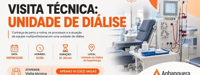 Visita técnica: Unidade de Diálise